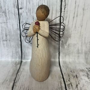 DEMDACO‎ 2002 Willow Tree Loving Figure Ceramic Figurine Susan Lordi